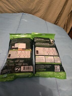 Energy-Saving Power Strip - White